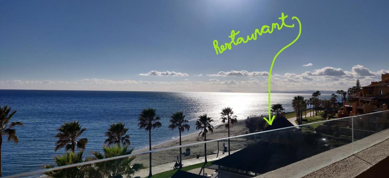 Bahia De La Plata Seafront Apartment Estepona Bagian luar foto